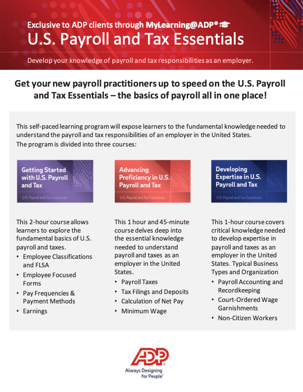 US Payroll and Tax Essentials